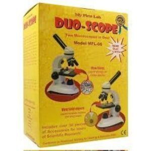 My First Lab Duo-Scope Kids Microscope Model MFL-06 Science Learning Homeschool